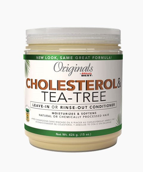 ORIGINALS CHOLESTEROL TEA TREE OIL LEAVE IN CONDITIONER 426 g Conditioner Asetena Pa