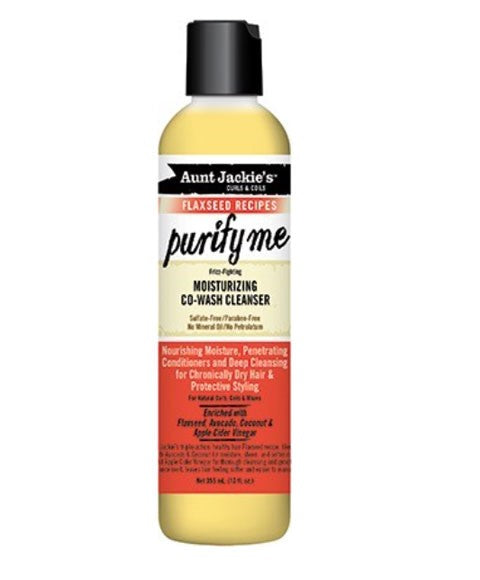AUNT JACKIES PURIFY ME MOISTURIZING CO WASH CLEANSER 355 ml Treatments Asetena Pa