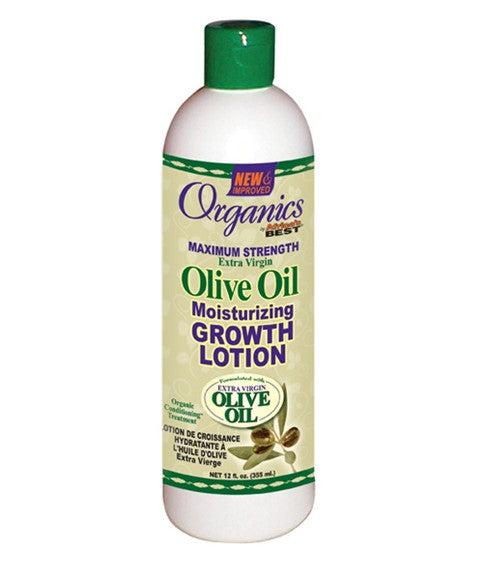 ORGANICS OLIVE OIL MOISTURIZING GROWTH LOTION 355 ml (Pack of 2) Hair Moisturizers Asetena Pa