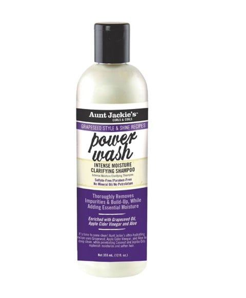 AUNT JACKIES GRAPESEED POWER WASH SHAMPOO 355 g Shampoo Asetena Pa