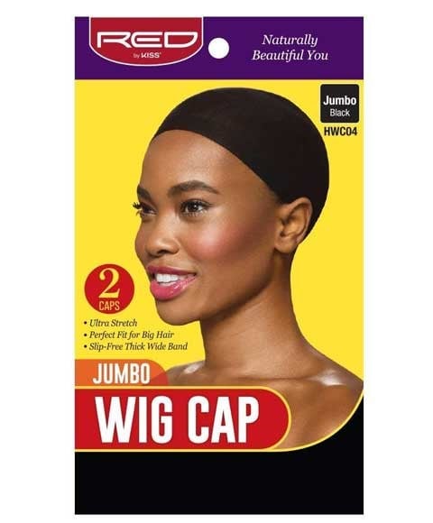 JUMBO WIG CAP BLACK HWC04 2 caps Extensions Accessories Asetena Pa