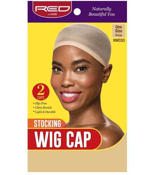 STOCKING WIG CAP BEIGE HWC03 2 caps Extensions Accessories Asetena Pa