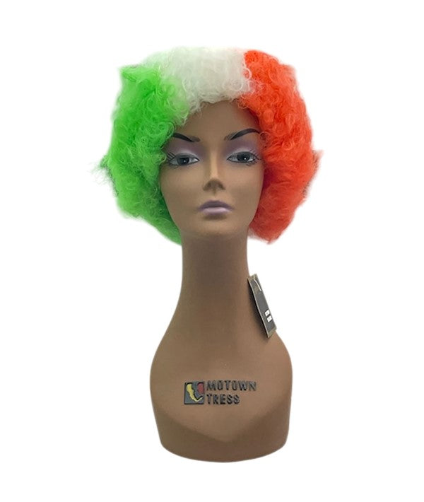 HALLOWEEN COSTUME PARTY AFRO WIG 388A IRISH One Size Synthetic Hair Wigs Asetena Pa