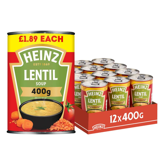 Heinz Lentil Soup 12x400g