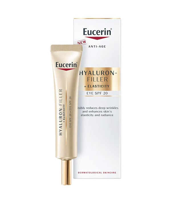 HYALURON FILLER ELASTICITY EYE CREAM WITH SPF20 15 ml Skin Treatments Asetena Pa
