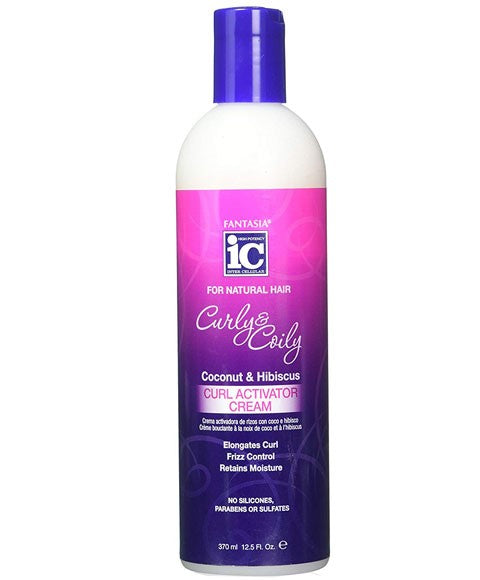 FANTASIA CURLY AND COILY CURL ACTIVATOR CREAM 370 ml Treatments Asetena Pa