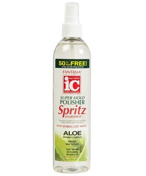 IC FANTASIA SUPER HOLD POLISHER SPRITZ HAIR SPRAY 295.7 ml Sprays, Serums and Oils Asetena Pa