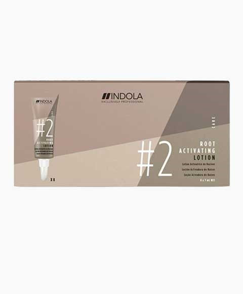INDOLA ROOT ACTIVATING LOTION 2 CARE 8 x 7 ml Treatments Asetena Pa