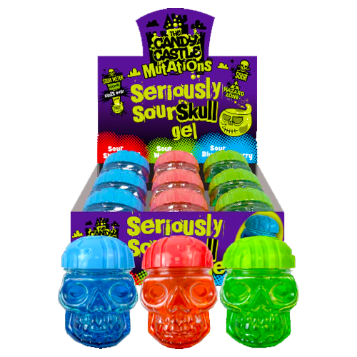 The Candy Castle Mutations Seriously Sour Skull 9x100g(4)