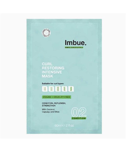 IMBUE 02 CONDITION CURL RESTORING INTENSIVE MASK 300 ml Treatments Asetena Pa
