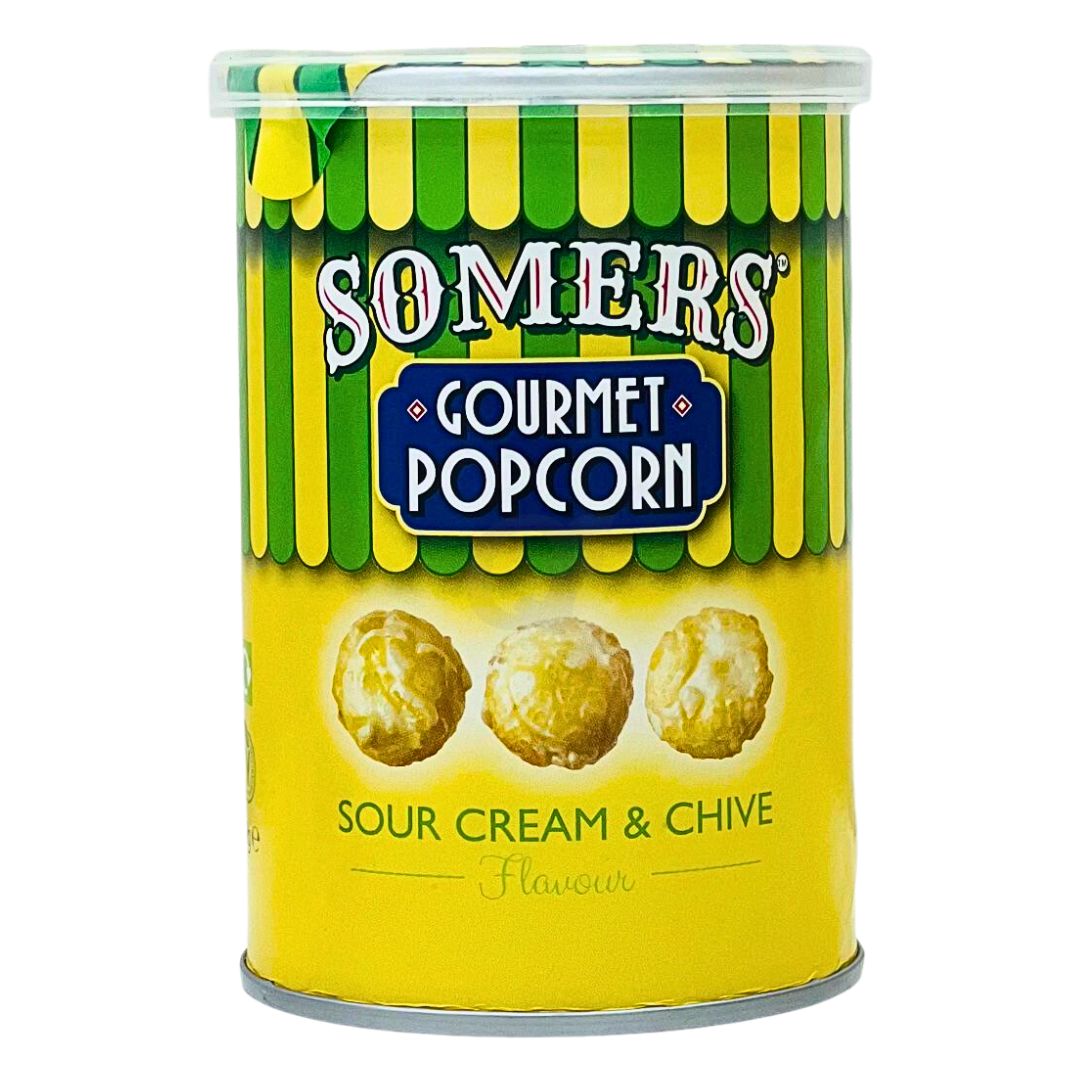 Somers Gourmet Popcorn Sour Cream & Chive 6x30g