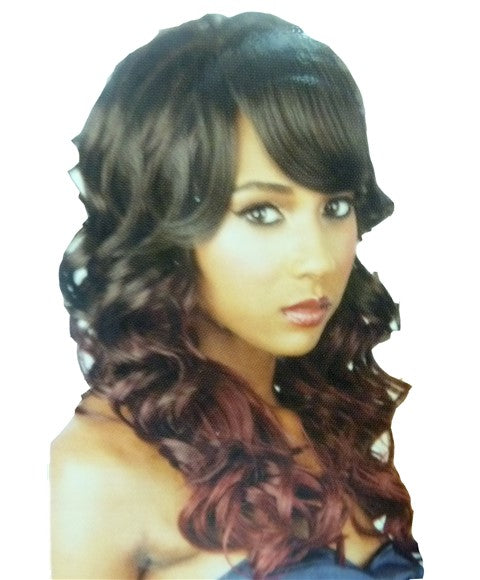 RED CARPET PREMIERE SYN BANG PLUS 18 WIG Color SMD27/30/613 Synthetic Hair Wigs Asetena Pa