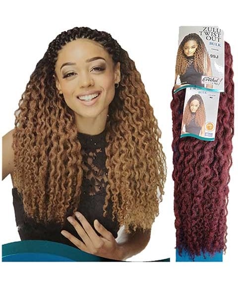 IMPRESSION SYN ZULU TWIST OUT BULK Color 4 Hair for Braid Extensions Asetena Pa