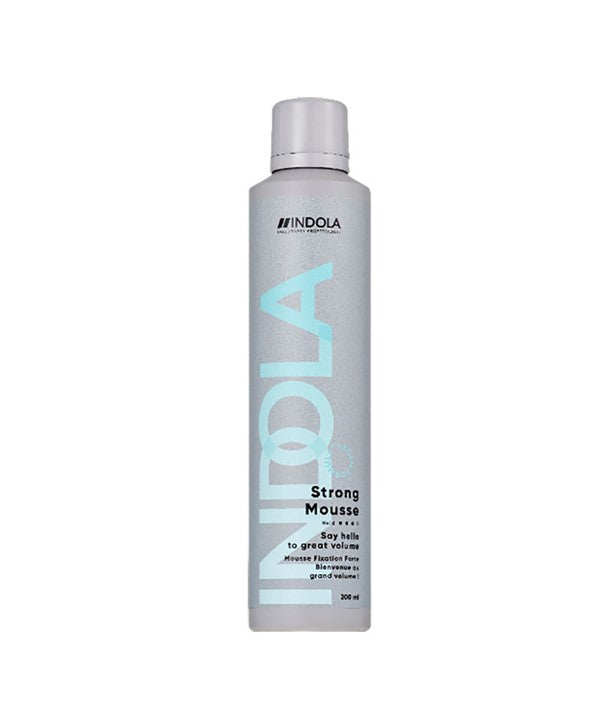 INDOLA VEGAN STRONG MOUSSE FIXATION FORTE 200 ml Hair Styling Asetena Pa