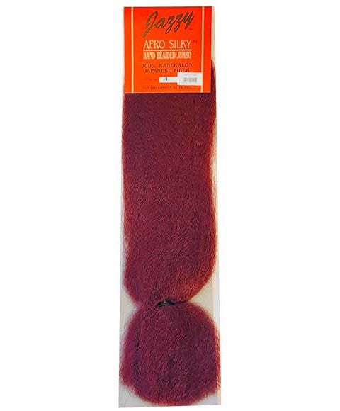 AFRO SILKY HAND BRAIDED JUMBO BRAID Color 35 Hair for Braid Extensions Asetena Pa