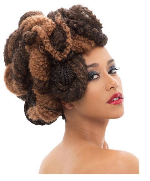 JANET COLLECTION SYN TRIPLE AFRO TWIST BRAID VALUE PACK Color OE2T30 Hair for Braid Extensions Asetena Pa