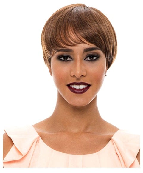 REMY HH HOPE BOBBIE WIG Color ML1B/613 Human Hair Wigs Asetena Pa