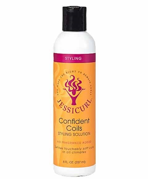 CONFIDENT COILS STYLING SOLUTION FRAGRANCE FREE 237 ml Hair Styling Asetena Pa