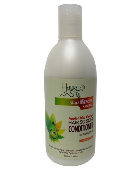HAWAIIAN SILKY 14 IN 1 MIRACLES APPLE CIDER VINEGAR HAIR SO SOFT CONDITIONER 355 ml Conditioner Asetena Pa