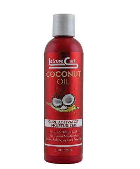 LEISURE CURL COCONUT OIL CURL ACTIVATOR MOISTURIZER 237ml Hair Moisturizers Asetena Pa