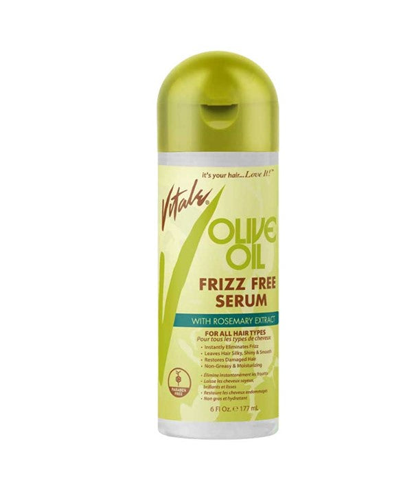 VITALE OLIVE OIL FRIZZ FREE SERUM 177 ml Sprays, Serums and Oils Asetena Pa