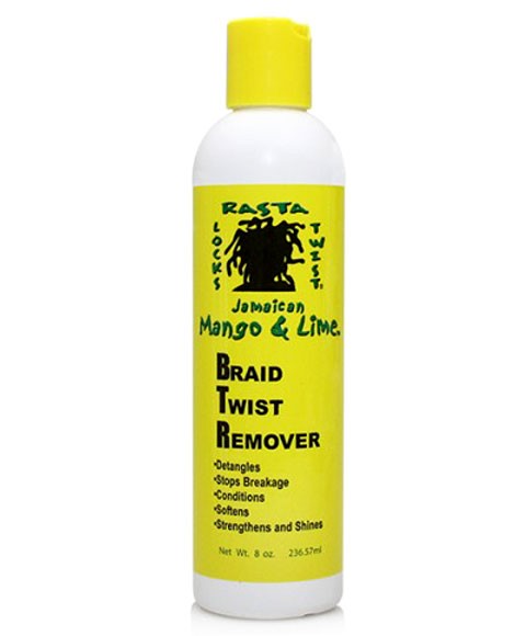 JAMAICAN MANGO AND LIME BRAID TWIST REMOVER 236.57 ml Conditioner Asetena Pa
