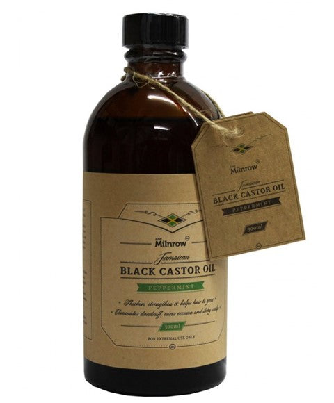 PEPPERMINT JAMAICAN BLACK CASTOR OIL 200 ml Sprays, Serums and Oils Asetena Pa