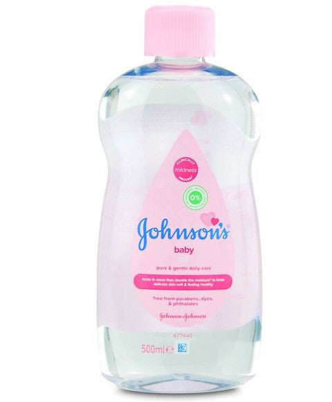JOHNSONS BABY OIL 500 ml Kids Skincare Asetena Pa