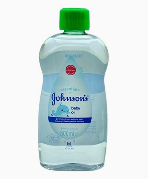 JOHNSONS ESSENTIALS BABY OIL 500 ml Kids Skincare Asetena Pa