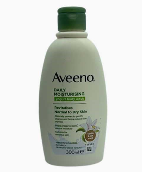 AVEENO DAILY MOISTURIZING VANILLA AND OAT SCENT YOGURT BODY WASH 300 ml Body Care Asetena Pa