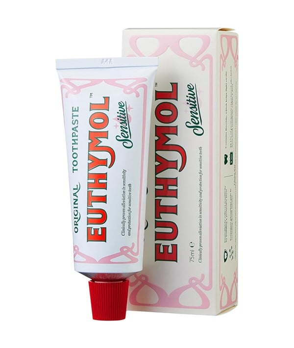 EUTHYMOL ORIGINAL TOOTHPASTE SENSITIVE 75 ml Dental Care Asetena Pa