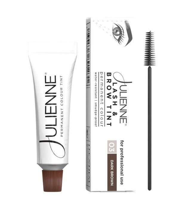 JULIENNE LASH AND BROW TINT 03 DARK BROWN 15 ml Eye Makeup Asetena Pa