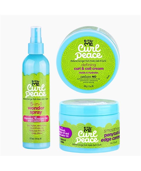 JUST FOR ME CURL PEACE KIDS ADDED MOISTURE BUNDLE Kids Haircare Asetena Pa