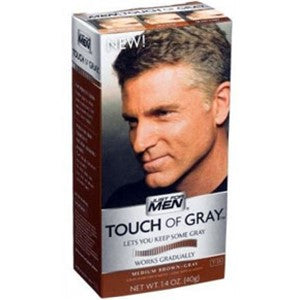 JUST FOR MEN TOUCH OF GREY 40 g Color Black Grey Hair Color Asetena Pa