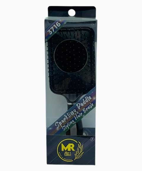 KASHMIR SPARKLING PADDLE STYLING HAIR BRUSH 3716 Hair Brushes and Combs Asetena Pa