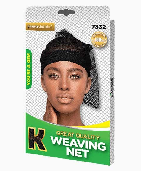 BEAUTY AMBITION GREAT QUALITY WEAVING NET 7332 Color Black Extensions Accessories Asetena Pa