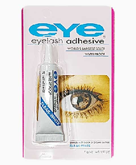 EYE EYELASH ADHESIVE CLEAR WHITE 7 g Eye Makeup Asetena Pa