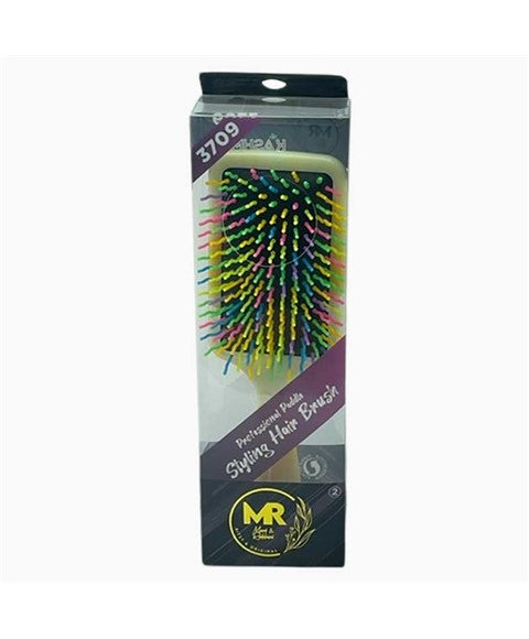KASHMIR PROFESSIONAL PADDLE STYLING HAIR BRUSH 3709 Color Assorted Hair Brushes and Combs Asetena Pa