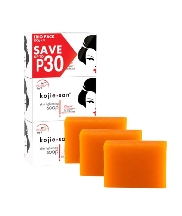KOJIE SAN CLASSIC SOAP TRIO PACK 100 g x 3 Body Care Asetena Pa
