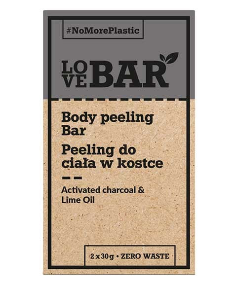 BODY PEELING BAR WITH ACTIVATED CHARCOAL AND LIME OIL 2 x 30 g Body Care Asetena Pa