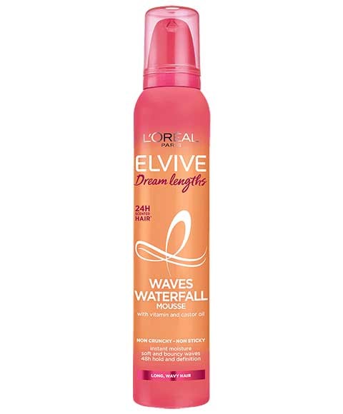 ELVIVE DREAM LENGTHS WAVES WATERFALL MOUSSE 200 ml Hair Styling Asetena Pa
