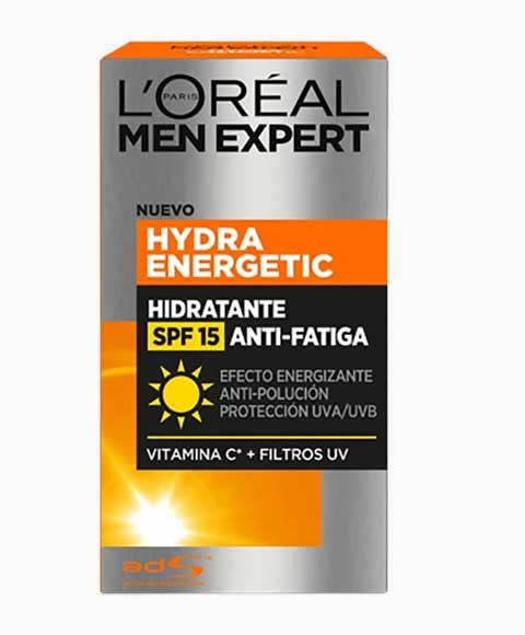 MEN EXPERT HYDRA ENERGETIC ANTI FATIQUE MOISTURISER SPF15 50 ml Skin Moisturizing Asetena Pa