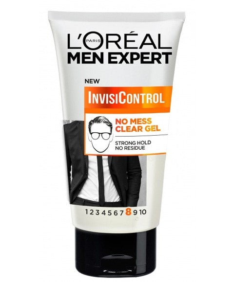 MEN EXPERT INVISICONTROL NEAT LOOK CLEAR GEL 150ml Hair Styling Asetena Pa