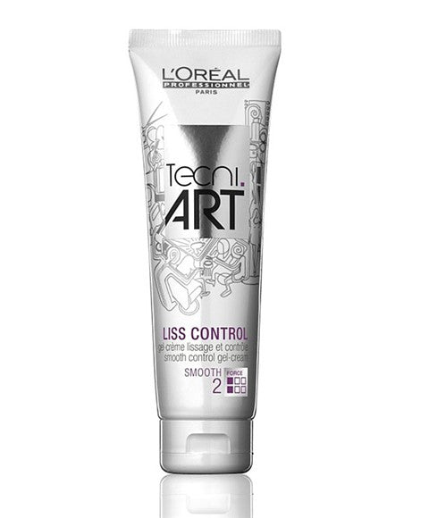 TECNI ART LISS CONTROL SMOOTH CONTROL GEL CREAM 150 ml (New Pack) Hair Styling Asetena Pa