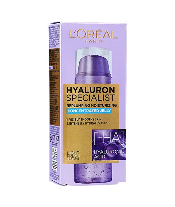 LOREAL HYALURON EXPERT REPLUMPING JELLY SERUM 50 ml Skin Moisturizing Asetena Pa