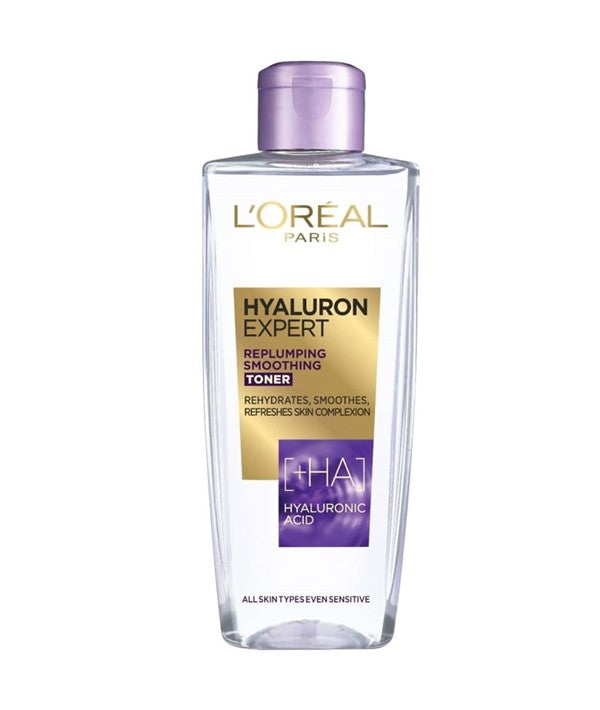 LOREAL HYALURON EXPERT REPLUMPING TONER 200 ml Skin Wash Asetena Pa