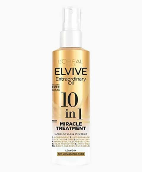 ELVIVE EXTRAORDINARY OIL 10IN1 LEAVE IN MIRACLE TREATMENT 150 ml Treatments Asetena Pa