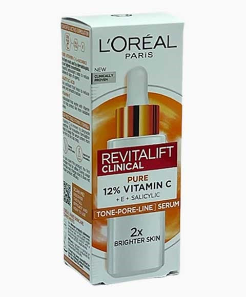 REVITALIFT CLINICAL PURE 12 PERCENT VITAMIN C SERUM 30 ML Skin Treatments Asetena Pa