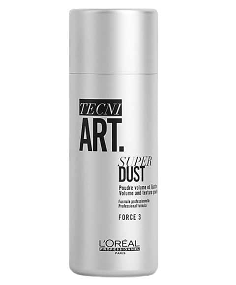 TECNI ART SUPER DUST VOLUME AND TEXTURE POWDER FORCE 3 7 g Hair Styling Asetena Pa