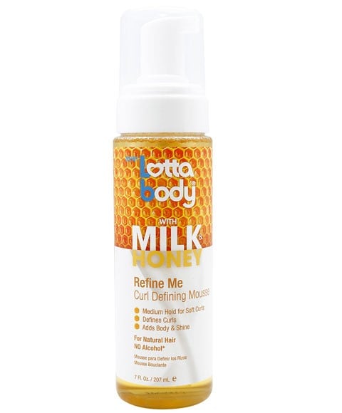 LOTTABODY MILK HONEY REFINE ME CURL DEFINING MOUSSE 207 ml Sprays, Serums and Oils Asetena Pa
